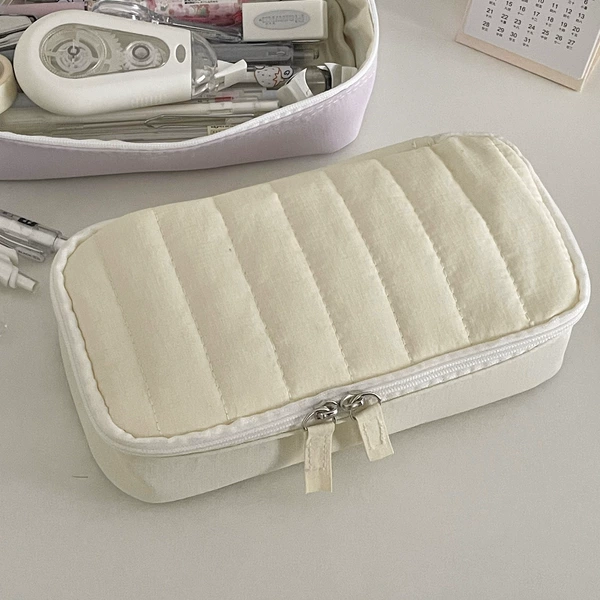 Fufu cake pencil bag-【Milk yellow】