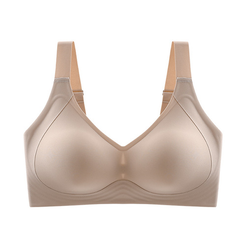 Amazon Big Breast Sleep Bra 6XL No Wires Push-up Seamless Large Size Vest Yoga Sports Bra for Women