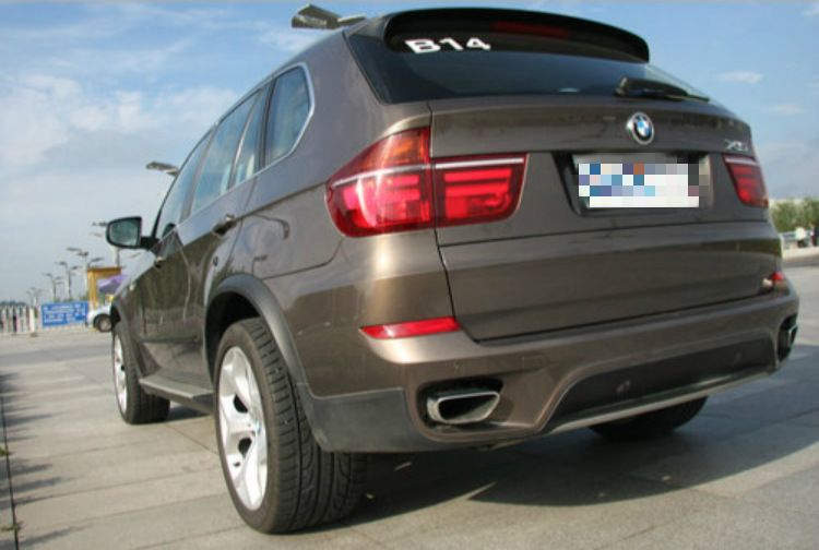 08-18 BMW X5 E70 F15 modified X5 widened fender flares, wide-body fender flares, X5M fender flares, anti-scratch guard strips
