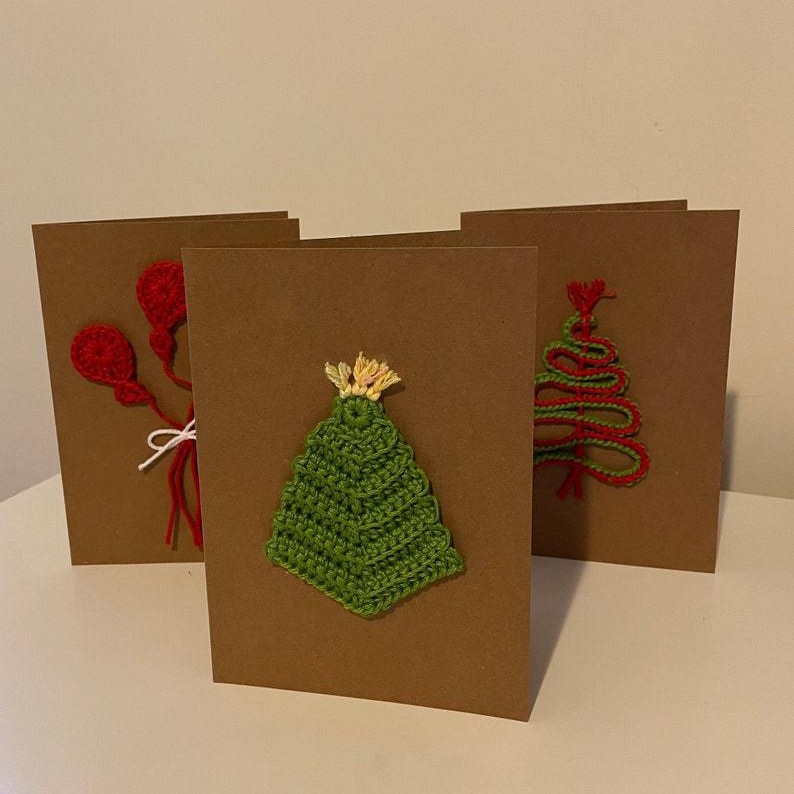 [완성 된 인사말 카드] 크리스마스 트리