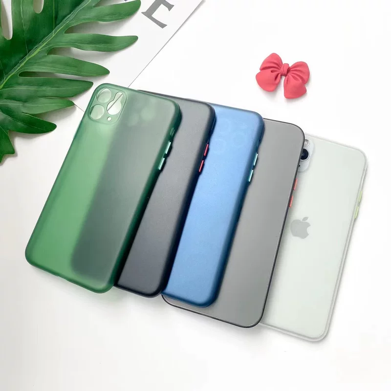 Apple, совместимый iPhone 16, матовый ультратонкий чехол для телефона, защитная сумка, 0.4 мм, защита от падения