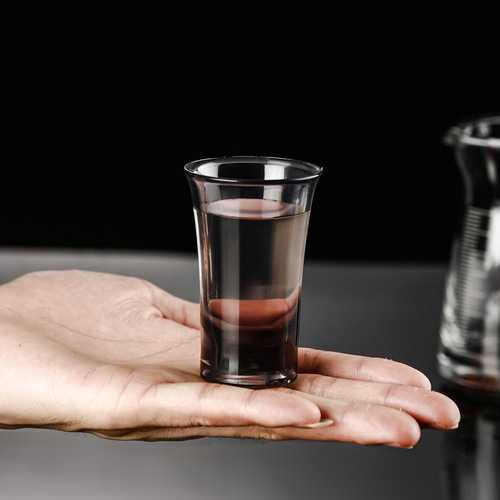 Acrylic bullet cup, bar KTV, drop-resistant shot cup, white wine cup, plastic durable foreign wine cup