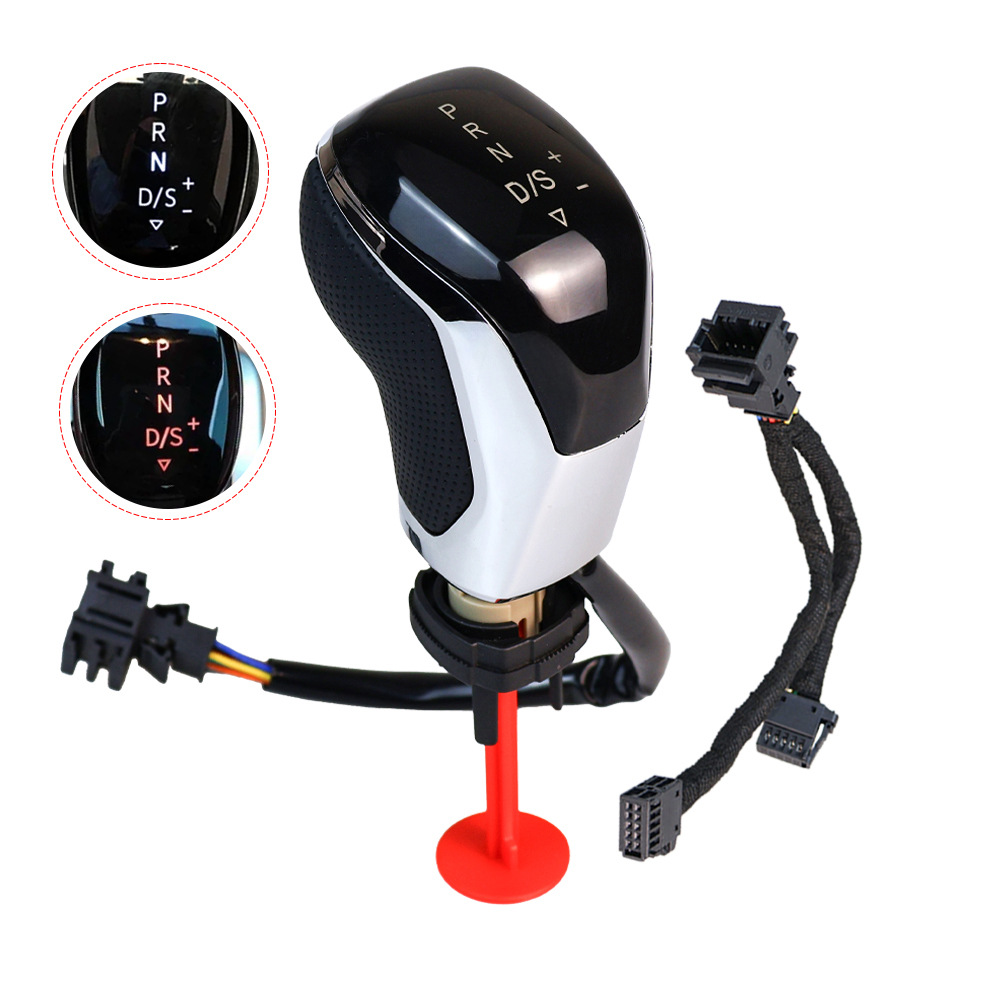 Foreign Trade Suitable for Volkswagen Automatic Transmission Car Gear Shift Knob, Best-Selling Led Gear Head, Electronic Gear Modification Accessories