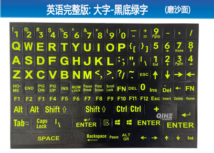 Calcomanía a Color para Teclado de Computadora Portátil de PVC Autoadhesiva image 12