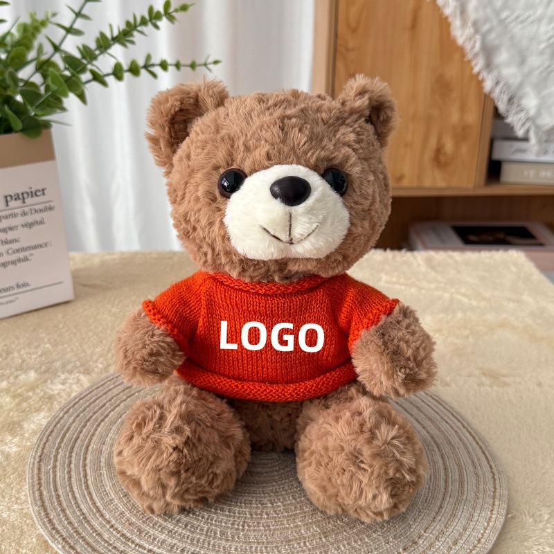 Logo imprimible Teddy Bear Teddy Bear DIY impresión de muñecas de regalo de la compañía de juguetes de peluche
