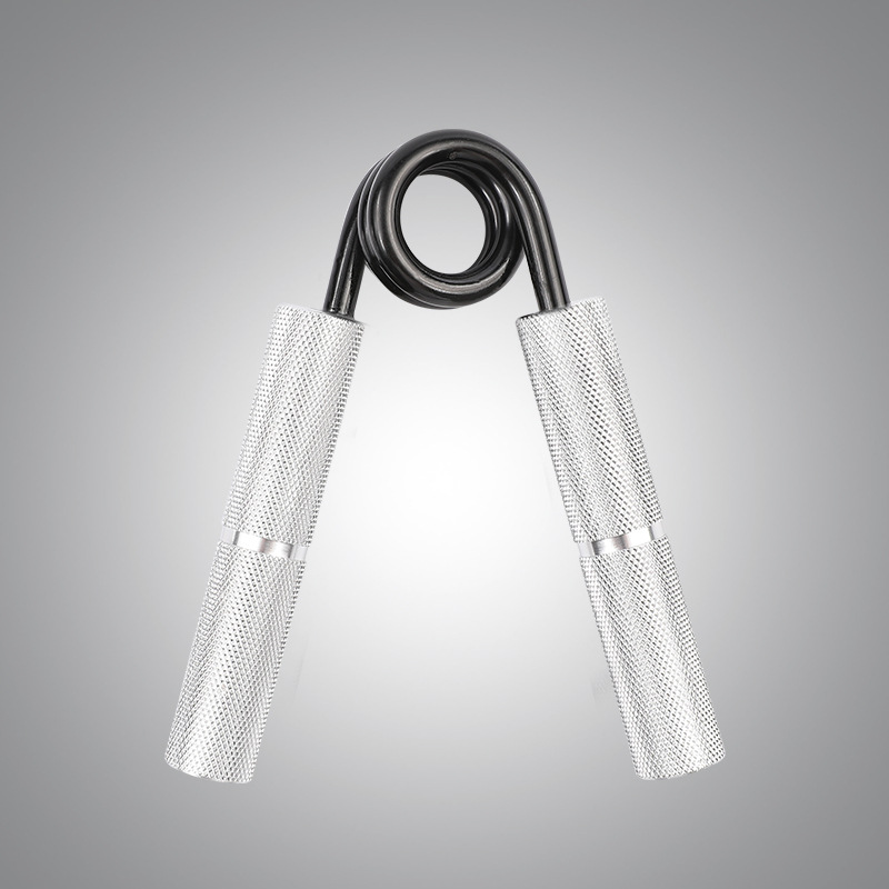 Agarre tipo A, agarre de metal con mango de aluminio, ejercicio de agarre de elevación, fuerza de mano, entrenamiento de fuerza de dedo, mango con ranura