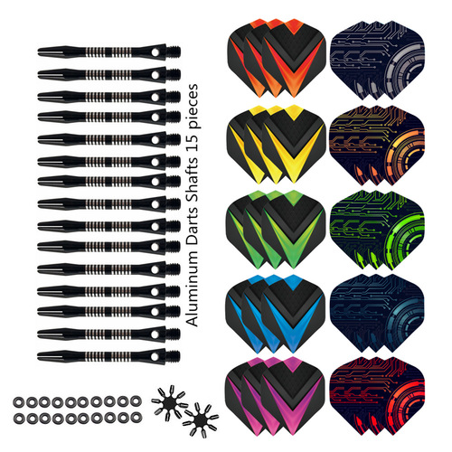 GOODARTS cross-border dropshipping Amazon plastic dart wing protector knight dart pole accessories combination