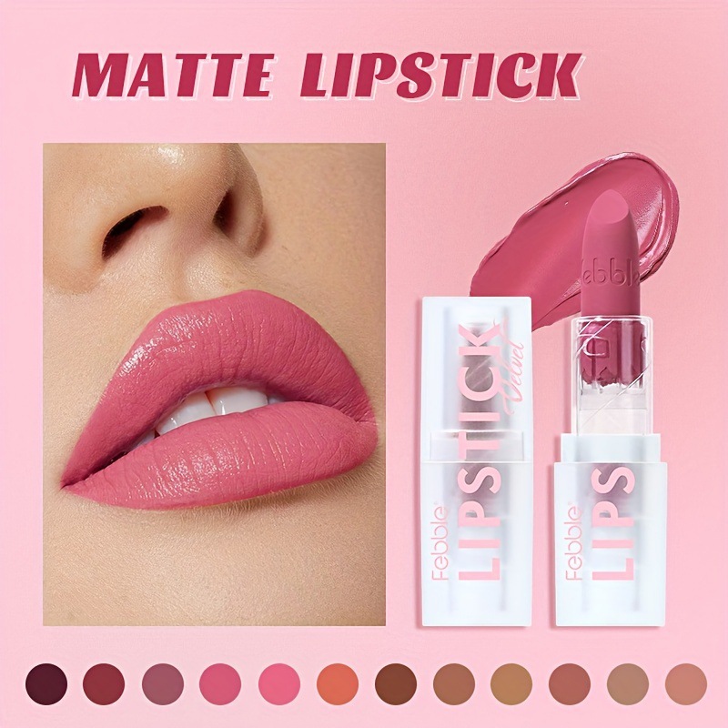 USHAS Europa y los Estados Unidos transfronterizos spot lápiz labial esmalte labial hidratante duradero sin tazas no pierde color lápiz labial LP2299B
