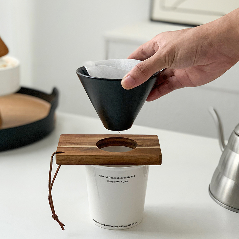 Ceramic Filter Cup hand coffee filter V60 funnel Cup American coffee drip coffee appliance Ceramic Filter Cup hand coffee filter V60 funnel Cup American coffee drip coffee appliance