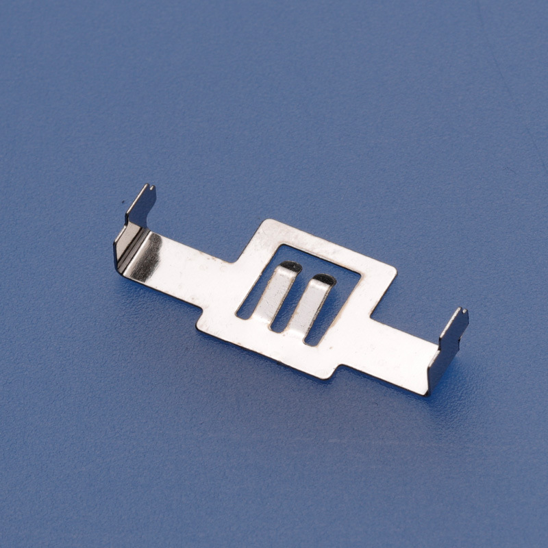 工厂供应CR2032插件正极五金电池扣 加宽2032电池片 总宽23.5MM