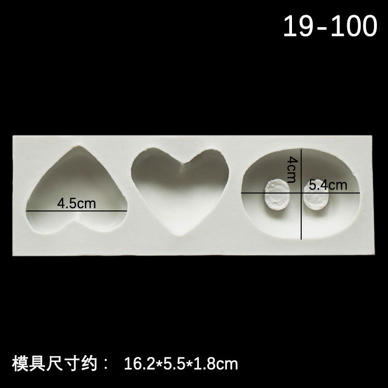 Orejas de cerdo nariz de cerdo Fondant inserto de chocolate mousse decoración de la torta molde de silicona para hornear accesorios de postre