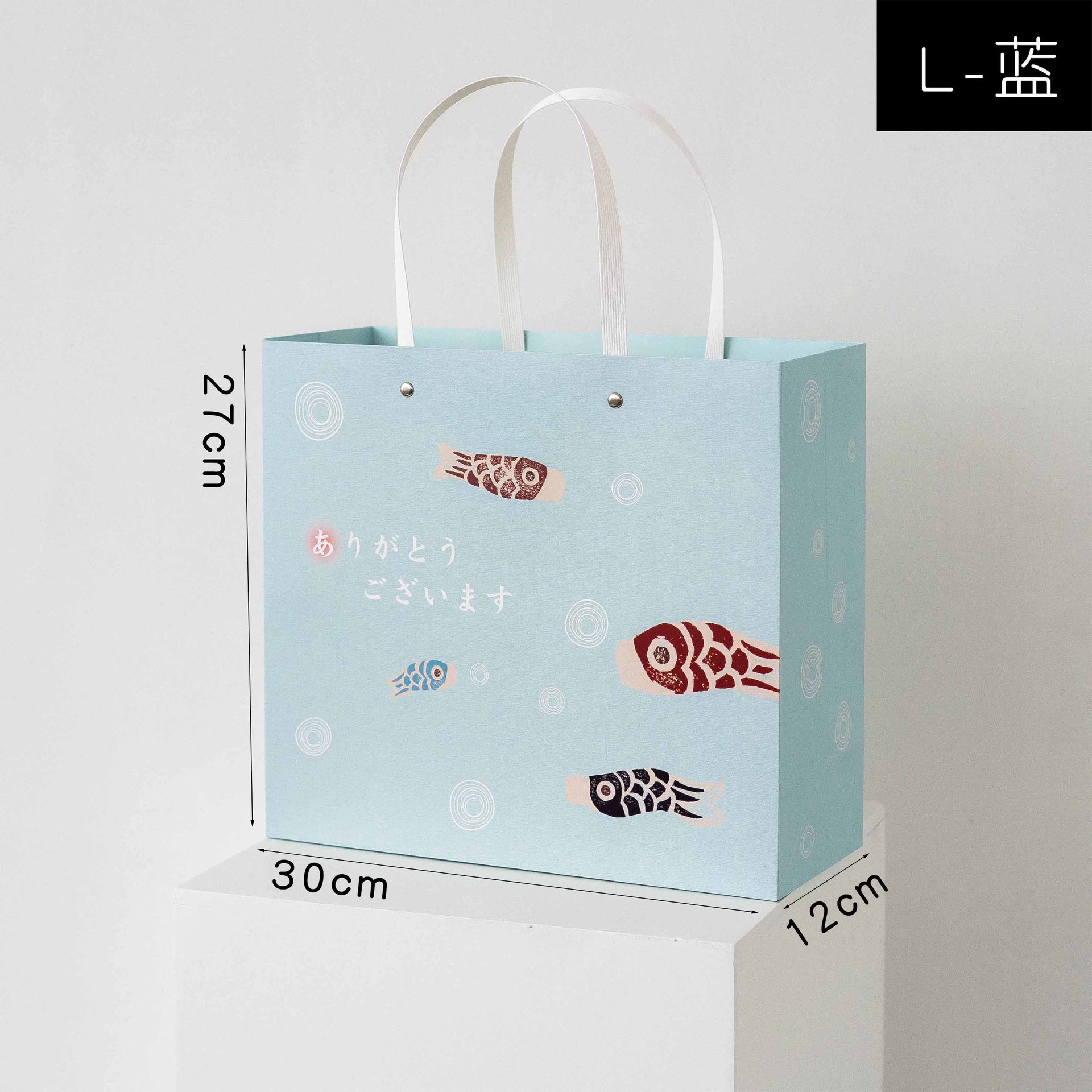 Ins estilo bolso de estilo japonés bolsa de regalo caja de almuerzo bolsa de almuerzo estudiante lindo bolso de embalaje de compras portátil