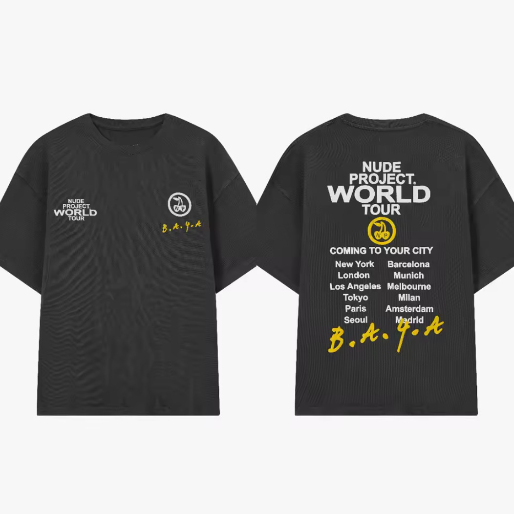 Other Nude Project World Tour T-shirt Black