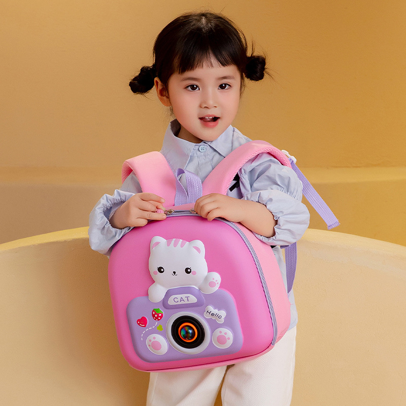 2025 New Cartoon Cute Children's Schoolbag New Kindergarten Fashion Hard Shell Lightweight Backpack for Boys and Girls
