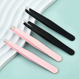 不锈钢眉夹修眉夹多用拔毛夹眉毛镊子美妆工具眼睫毛96夹独立包装