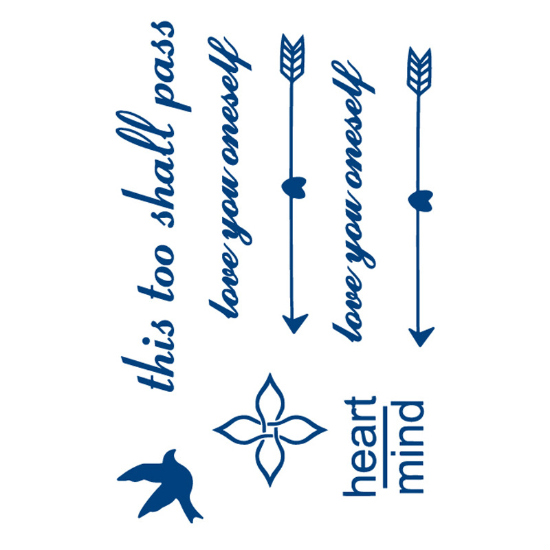 ジュースの紋章はネットの赤い紋章を貼って15日間の現物の卸売りの草本の植物の半永久の刺青のシールを持続します。