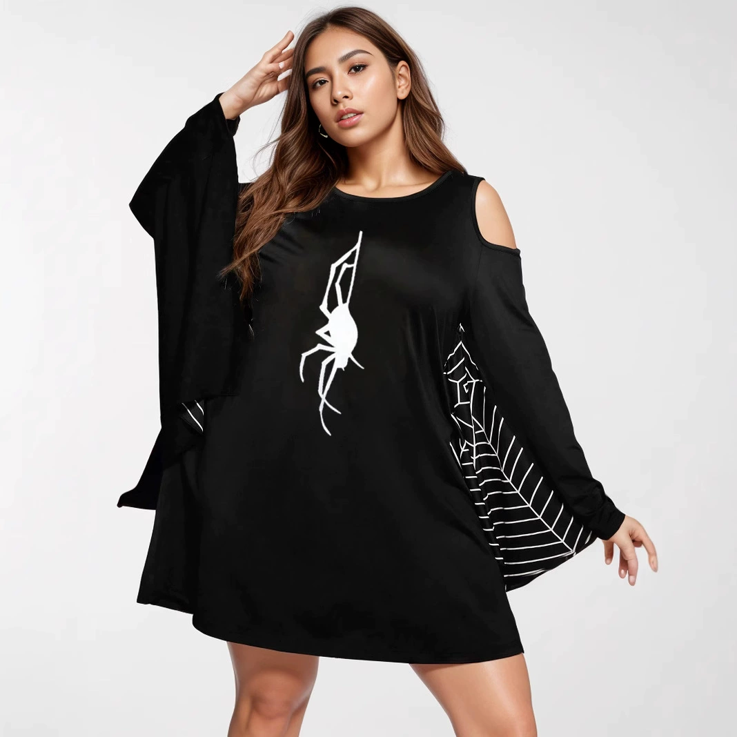 Платье, европейский стиль, импортное, на Хэллоуин, больших размеров, AliExpress