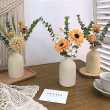 尤加利叶松果满天星真花风干花束装饰干花永生花客厅天然永生花艺