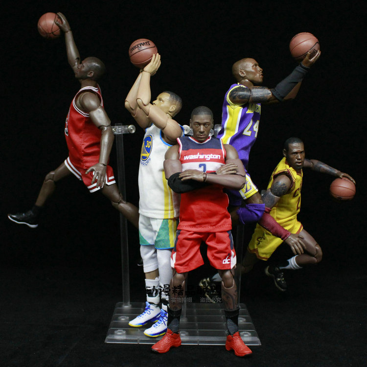 Nba James Kobe Jordan Movable 1/9 Basketball James Star Action Figure Model Doll Souvenir Nba James Kobe Jordan Movable 1/9 Basketball James Star Action Figure Model Doll Souvenir