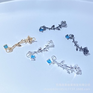 ����ɫ���{õ�廨֦С�p��diy�Ʒ�ֹ����������ˮ��ɢ�����