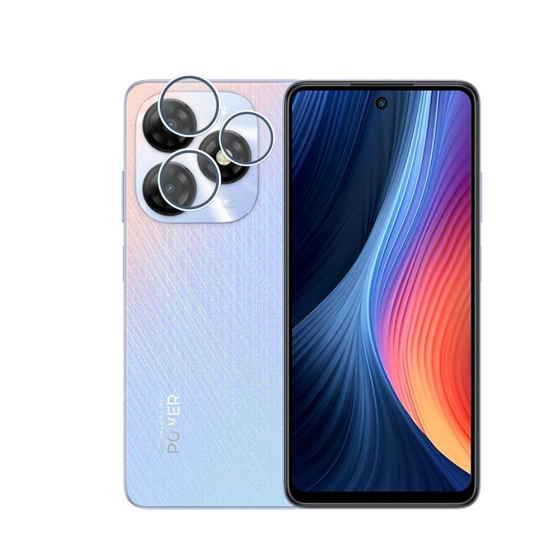 Aplicable a la transmisión de voz titel P55 + película de lente titel P55 marco de metal película protectora de vidrio ultrafina HD
