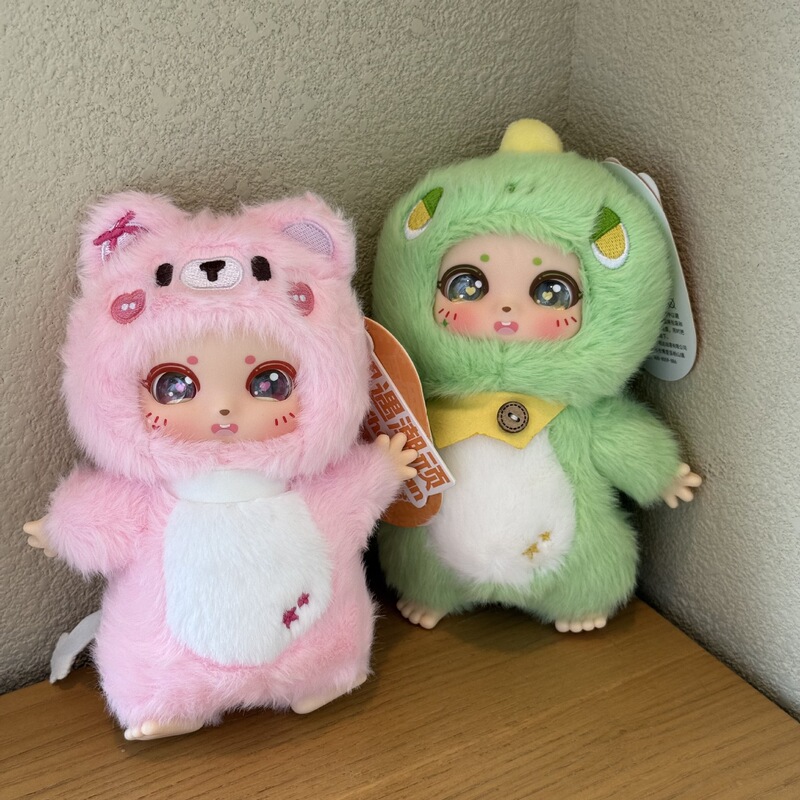 新しいビニールぬいぐるみかわいいモンスターアタックかわいいスクールバッグバッグペンダントキーホルダー人形トレンドブラインドボックスギフト|undefined