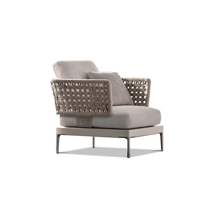 Sofá de ratán al aire libre, patio, balcón, jardín de ocio, villa, hotel al aire libre, sofá de mimbre, impermeable, protector solar