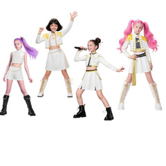 万圣节猎魔女团K-POP米拉鲁米佐依同款动漫cos服3D数码印花厂直销