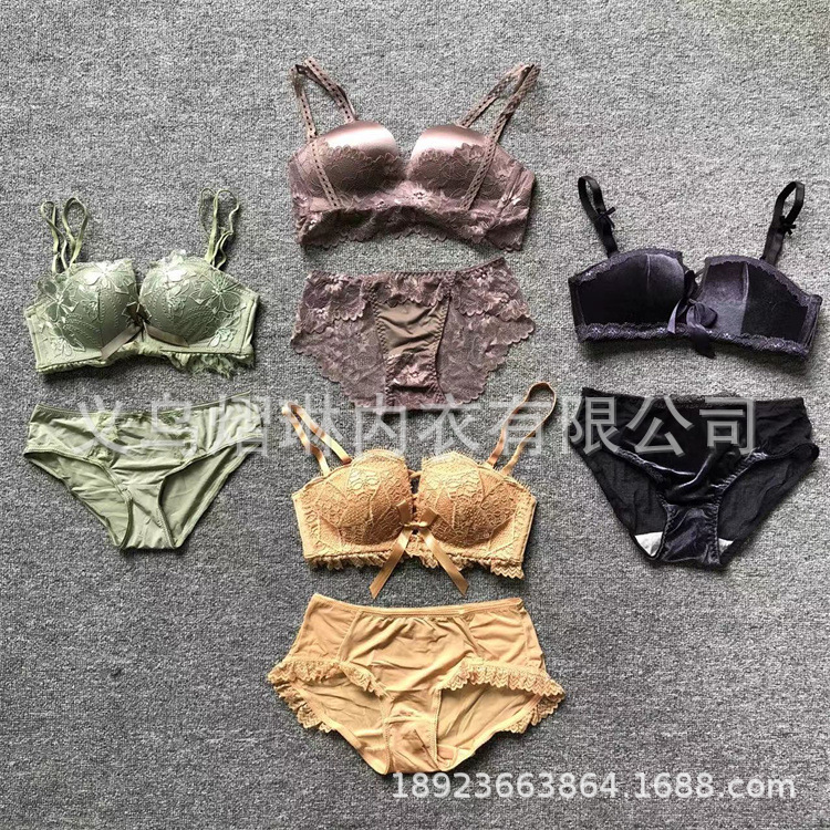 Glossy Embroidered Suede Miscellaneous Suit Bra Exported to Austria France Mongolia Finland Russia Canada