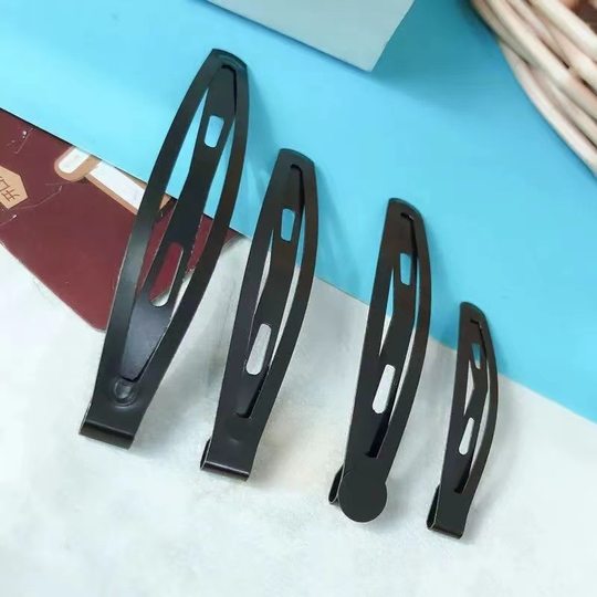 Cross-border Hairpin Black BB Clip Pea Clip Simple Studio Special Headwear Adult Hairpin Side Clip Hair Accessories Women's Clip