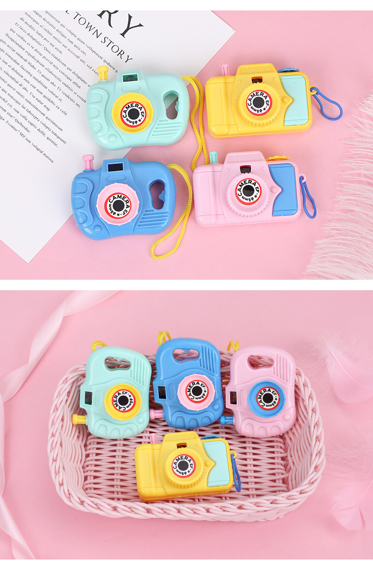 80s Classic Nostalgic Simulation Projection Camera Toy for Kids Boys and Girls - Children's Viewing and Photography Toy