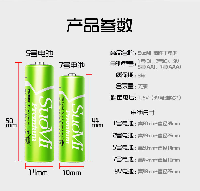 超市卡装电池 碳性5号电池 7号电池玩具遥控器干电池工厂出口专供详情5