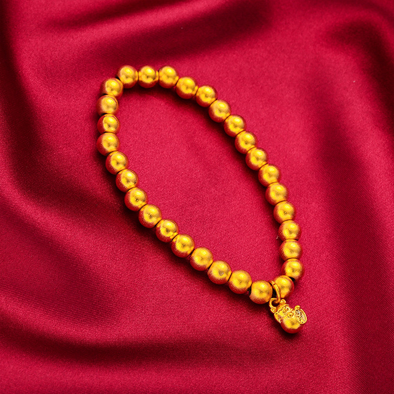 Unisex Jewelry Fashion Bracelet Lucky Cat Pendant Ancient Method Inheritance Two Shihuan Transfer Bead Bracelet_voghion.com