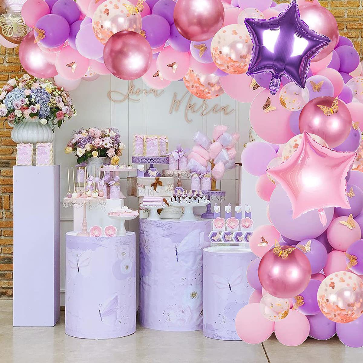 Solid Color Emulsion Party Balloons 1 Set display picture 3