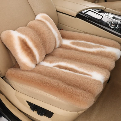 Seat cushion, seat cover — car cushion rabbit fur short