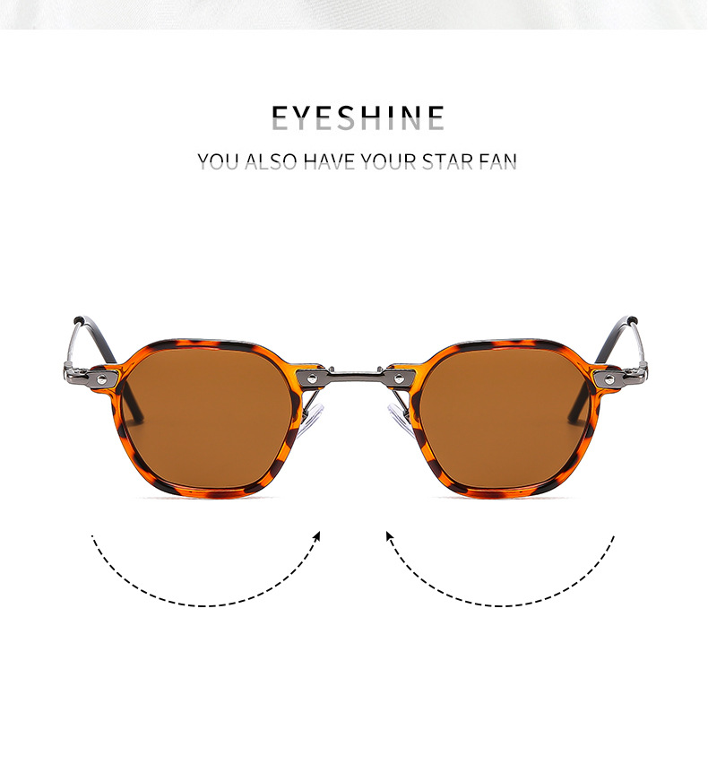 Square Hip-hop Sunglasses For Cycling Men Artistic Small Frame_voghion.com