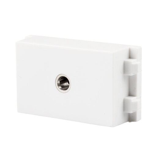 Shengtuo supplies solder-free 3.5 headphone module switch socket size 23X36mm floor plug wall plug module