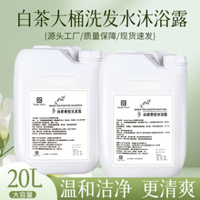 酒店大桶洗发水理发店护发素沐浴露民宿散装白茶洗浴补充装洗发水