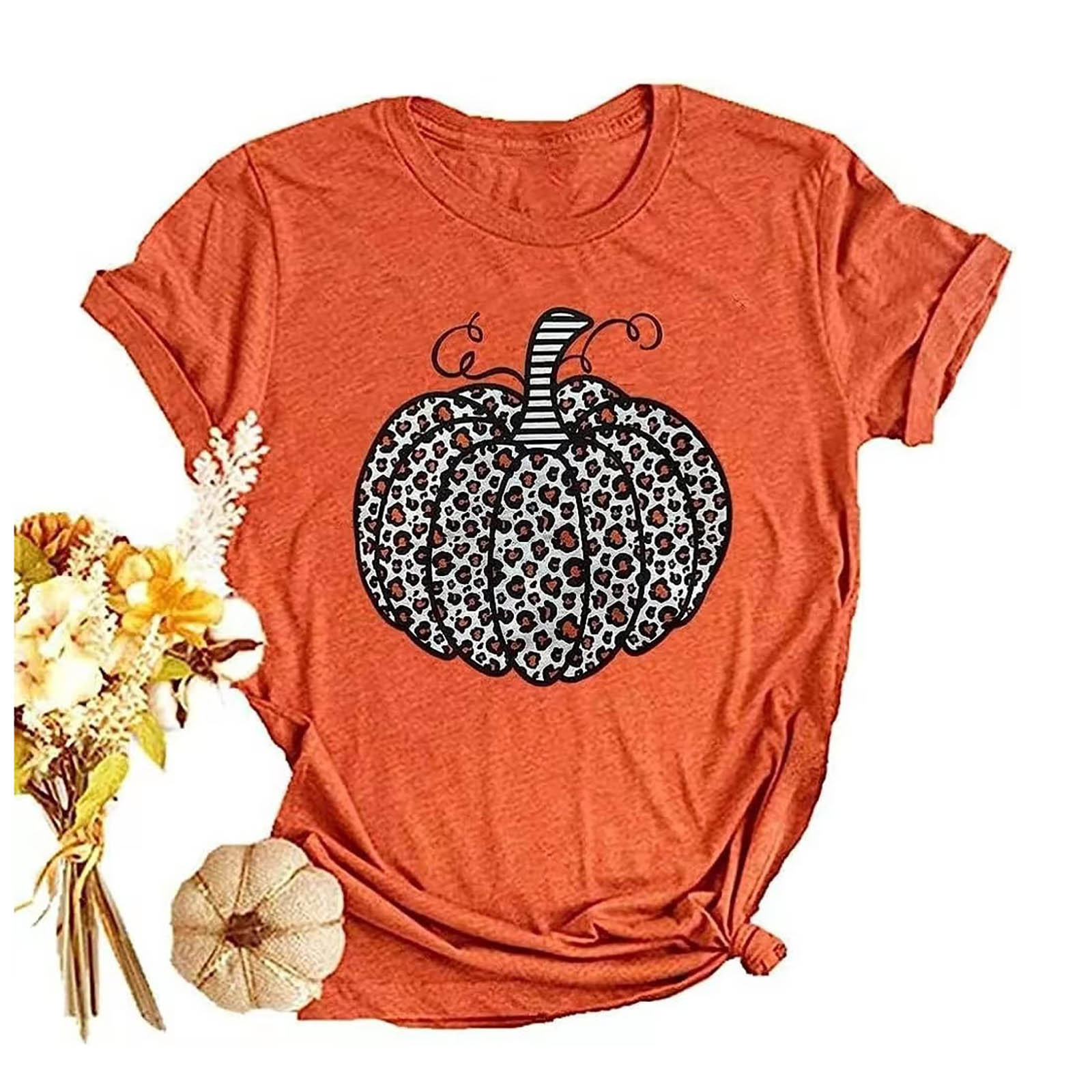 Europa y América nuevos elementos de Halloween Impresión digital manga corta hombres y mujeres Amazon fabricantes suministran 3D camiseta de las mujeres