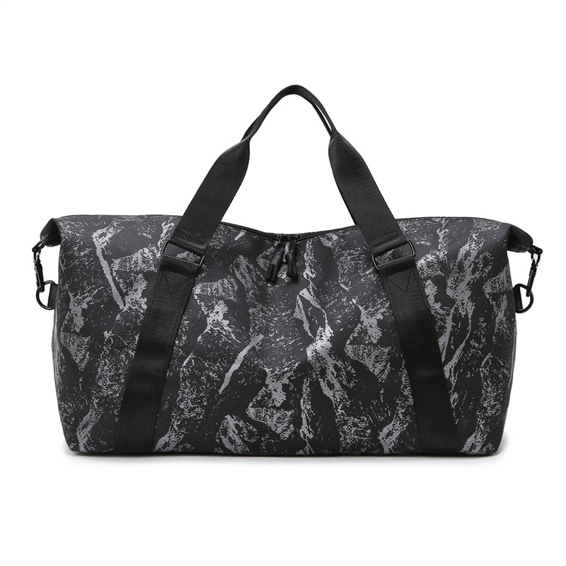 Nueva bolsa de viaje portátil de expansión ligera para viajes de negocios de corta distancia, bolsa de almacenamiento de fitness deportivo de separación seca y húmeda de gran capacidad para mujeres