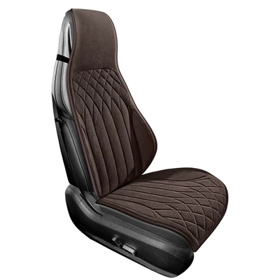 Universal seat cover — for All Seasons Multi-Piece Set - brown-one-piece-head-single-seat