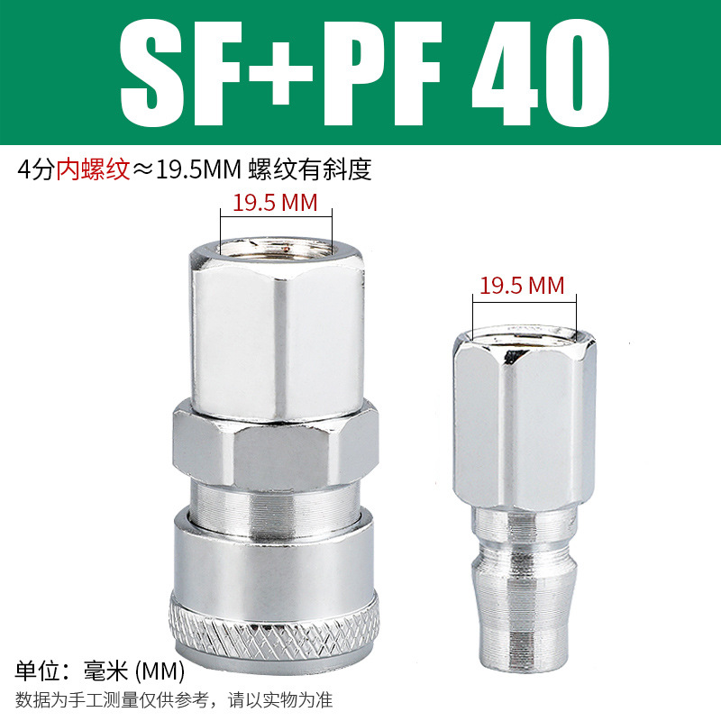 エアc式クイック継手オスpuガス管継手エアガンクイック接続sm/pp/sp20/30