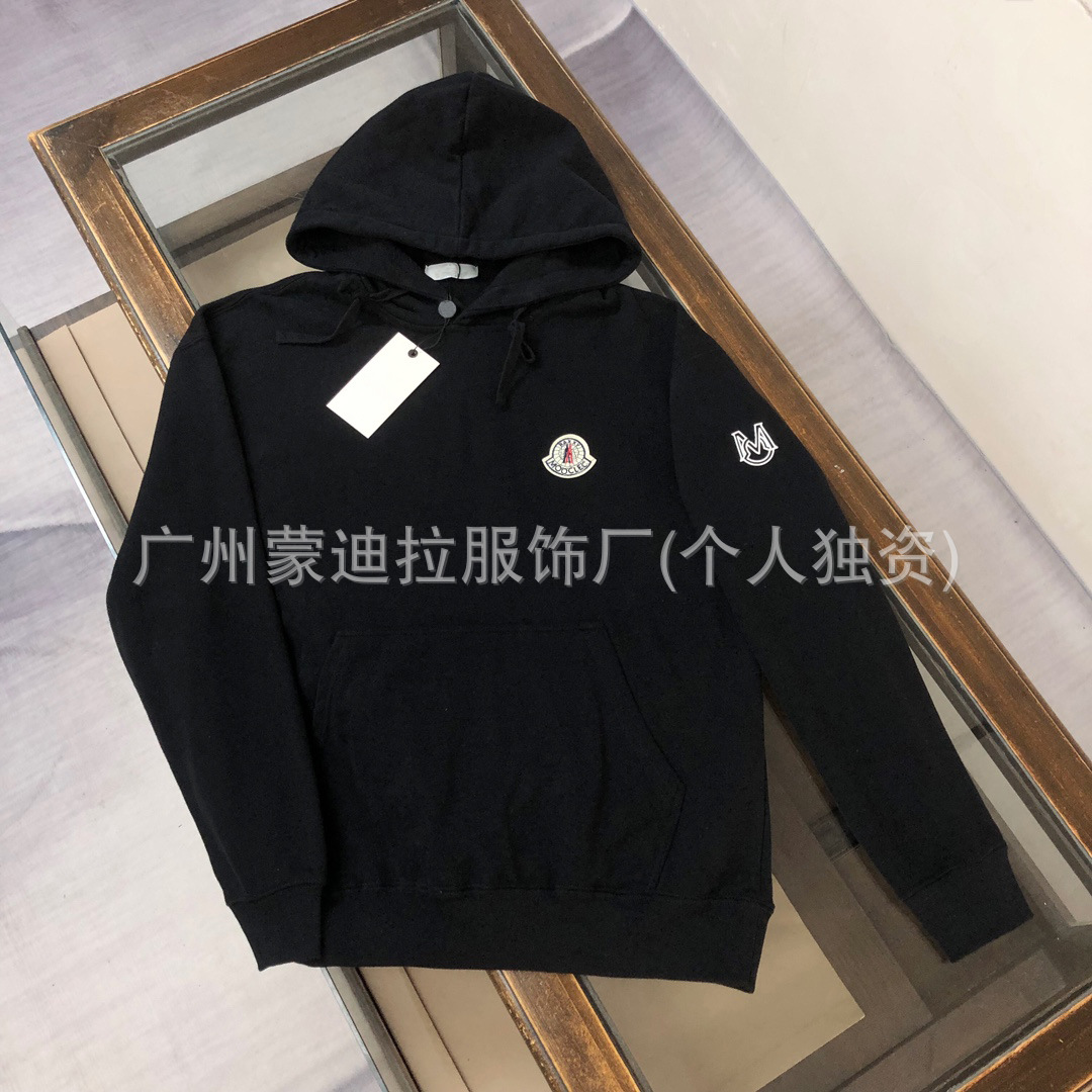 秋と冬の新しいオリジナル標準 Mengkoumiao メンズフード付きスウェットシャツルーズ刺繍大きいサイズテリースウェットシャツ男性と女性のカップル用