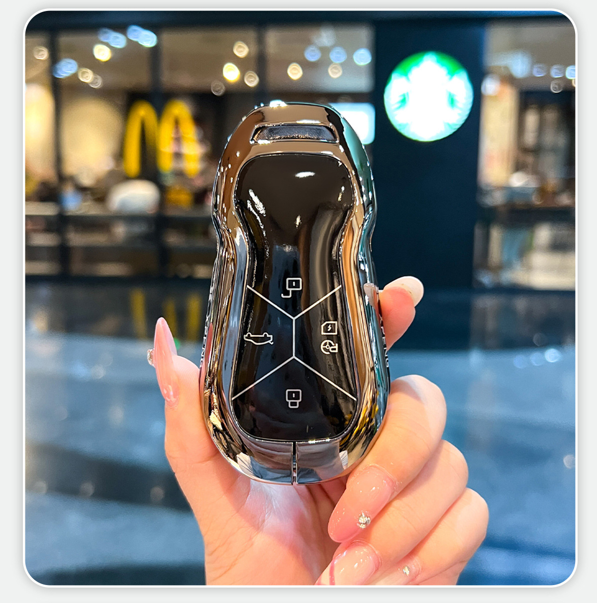 Xpeng P7+ Key Cover Xpeng 25 Models Mona M03 New P7/G6/G7 Shell G9/P5/G3I Car Buckle
