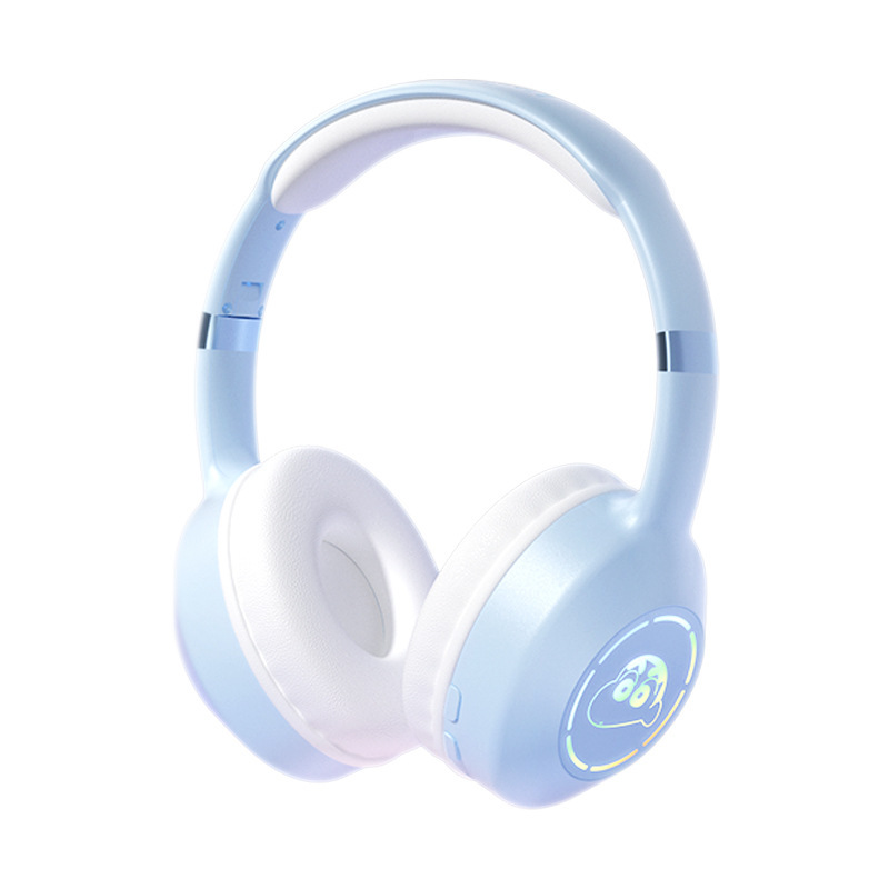 クレヨンしんちゃん公認ヘッドマウントBluetoothヘッドセット、雲のような快適さ、0圧力感、超クリアなステレオサウンド|undefined