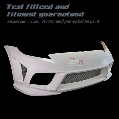 Suitable for Nissan Devil Z34 370Z Car Modification Parts Weber Facelift Resin Fiber Full Set of Large Surround (Big Surrounded) - set-resin-front-bumper