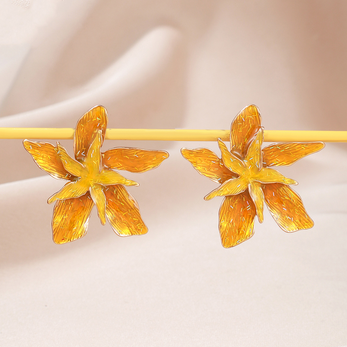 1 Pair Vacation Starfish Alloy Ear Studs display picture 4