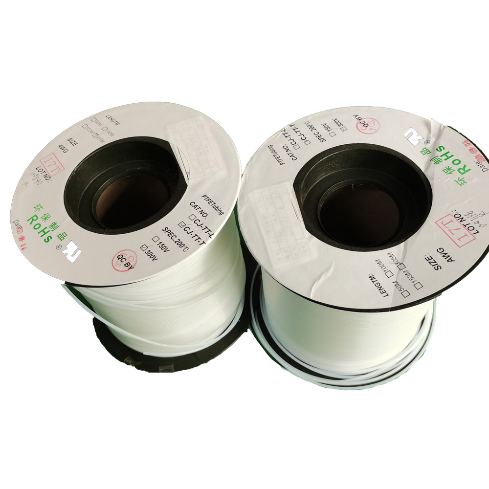 供应16s-30t 铁氟龙套管 PTFE耐高温四氟毛细管 聚四氟乙烯套管