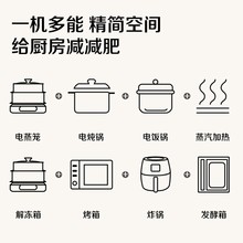 松下NN-DS2200微蒸烤一体机家用多功能蒸烤微波三合一微波炉蜂神