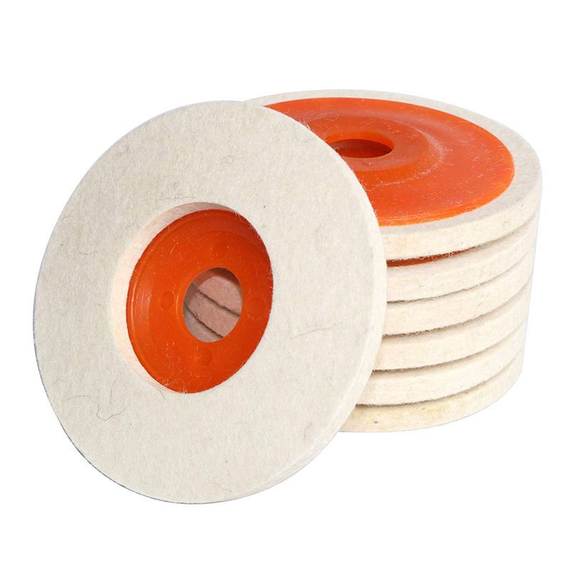 羊毛轮镜面抛光轮角磨机金属不锈钢石材大理石瓷砖毛毡抛光片打磨